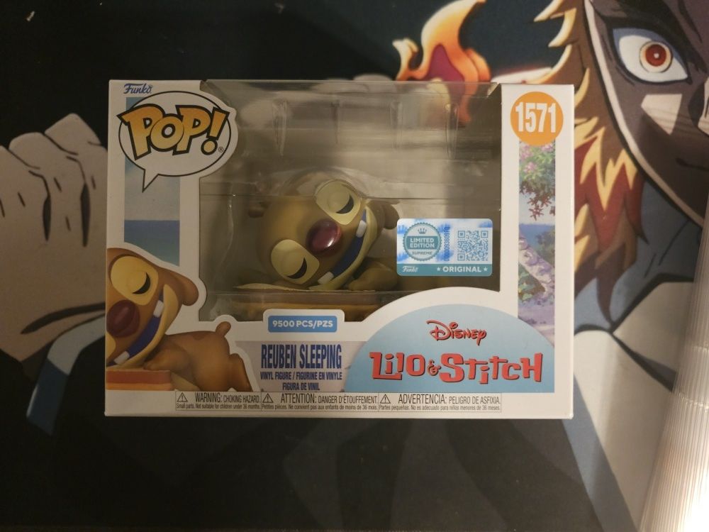 Funko Pop Lilo And Stich Ruben Sleeping SUPREME Exclusive 9500 PCS