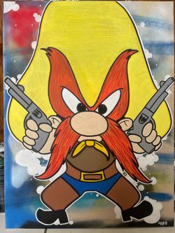 Classic cartoon canvas