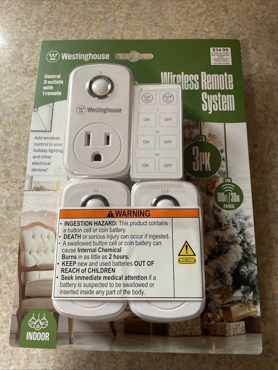 Wireless Remote System - Westing House (Unopened)