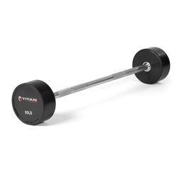Straight fixed barbells 