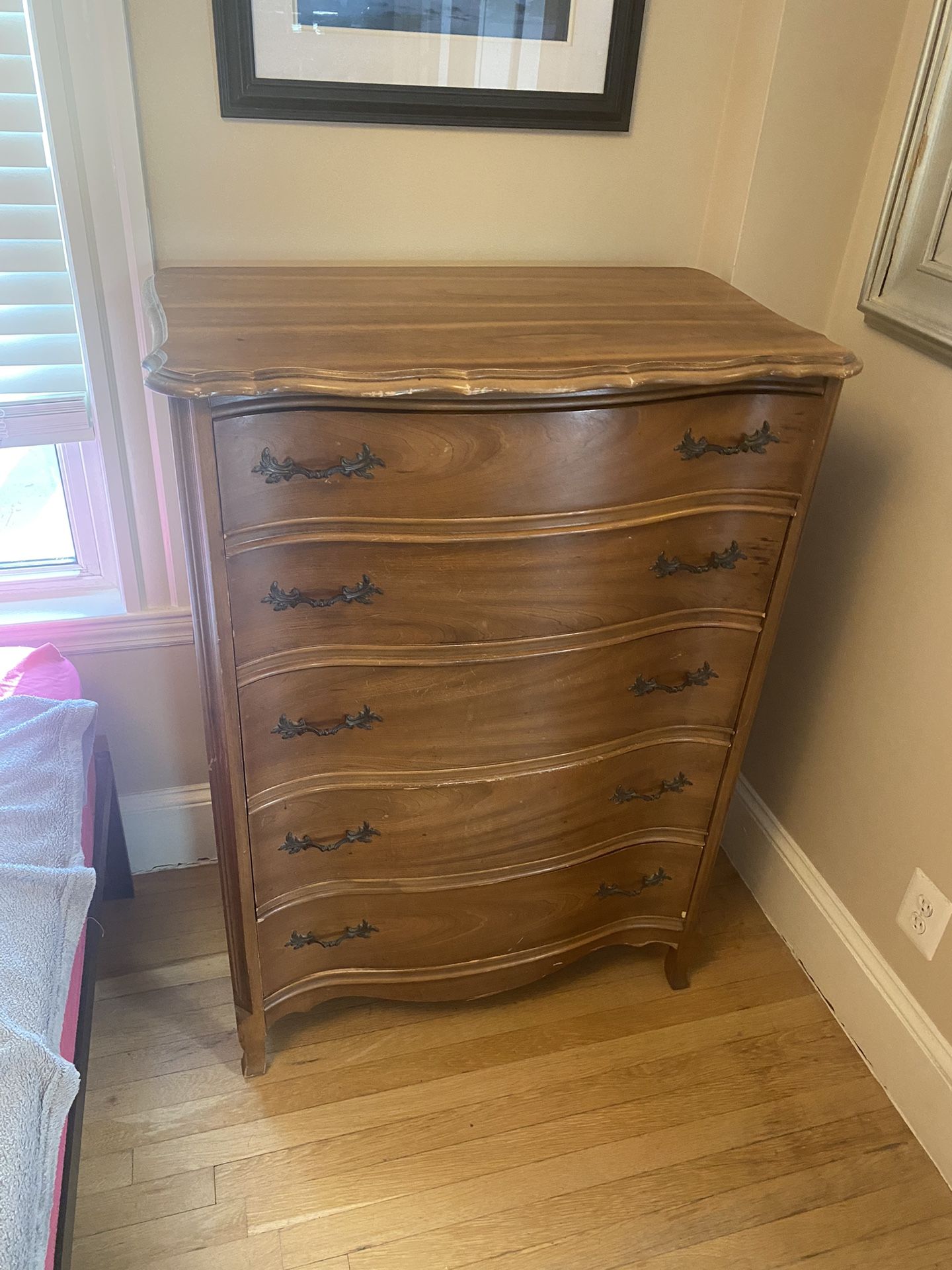 Antique Dresser , Chest. By Dixie furniture