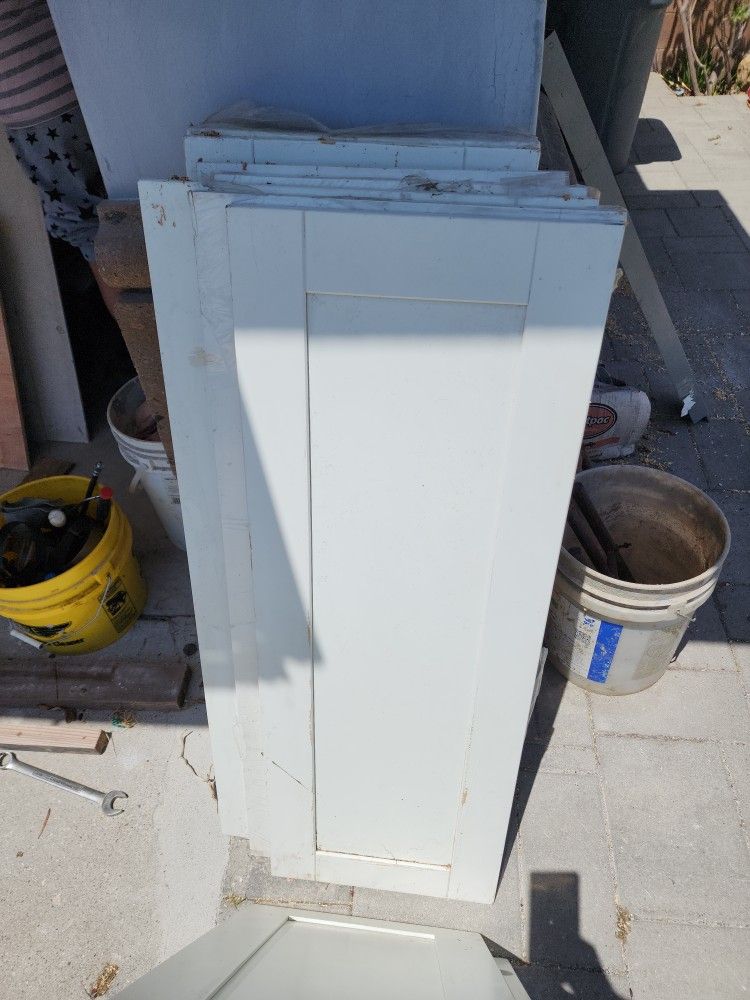 White Cabinet Door