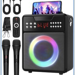 Portable Bluetooth Karaoke Speaker 