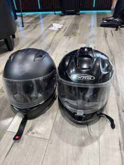 2 Harley-Davidson Full-Face Motorcycle Helmets