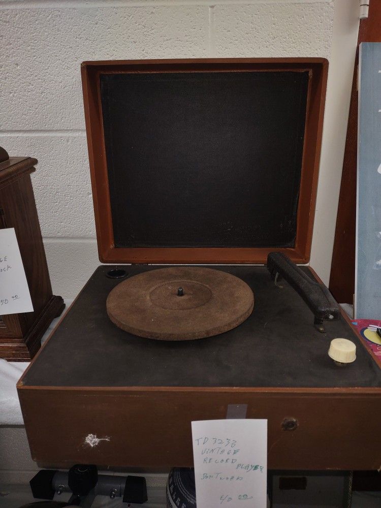 Vintage Record Player