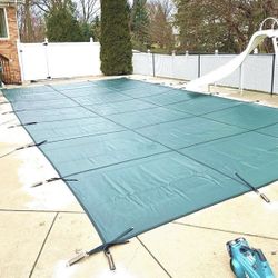 Pool Safety Cover 18’ x 36’, Safety Pool Cover