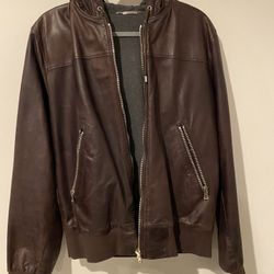 Dolce & Gabbana Men’s leather jacket Size large