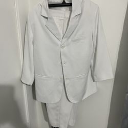 First Communion Suit Size 12 pants shirt jacket and tie 