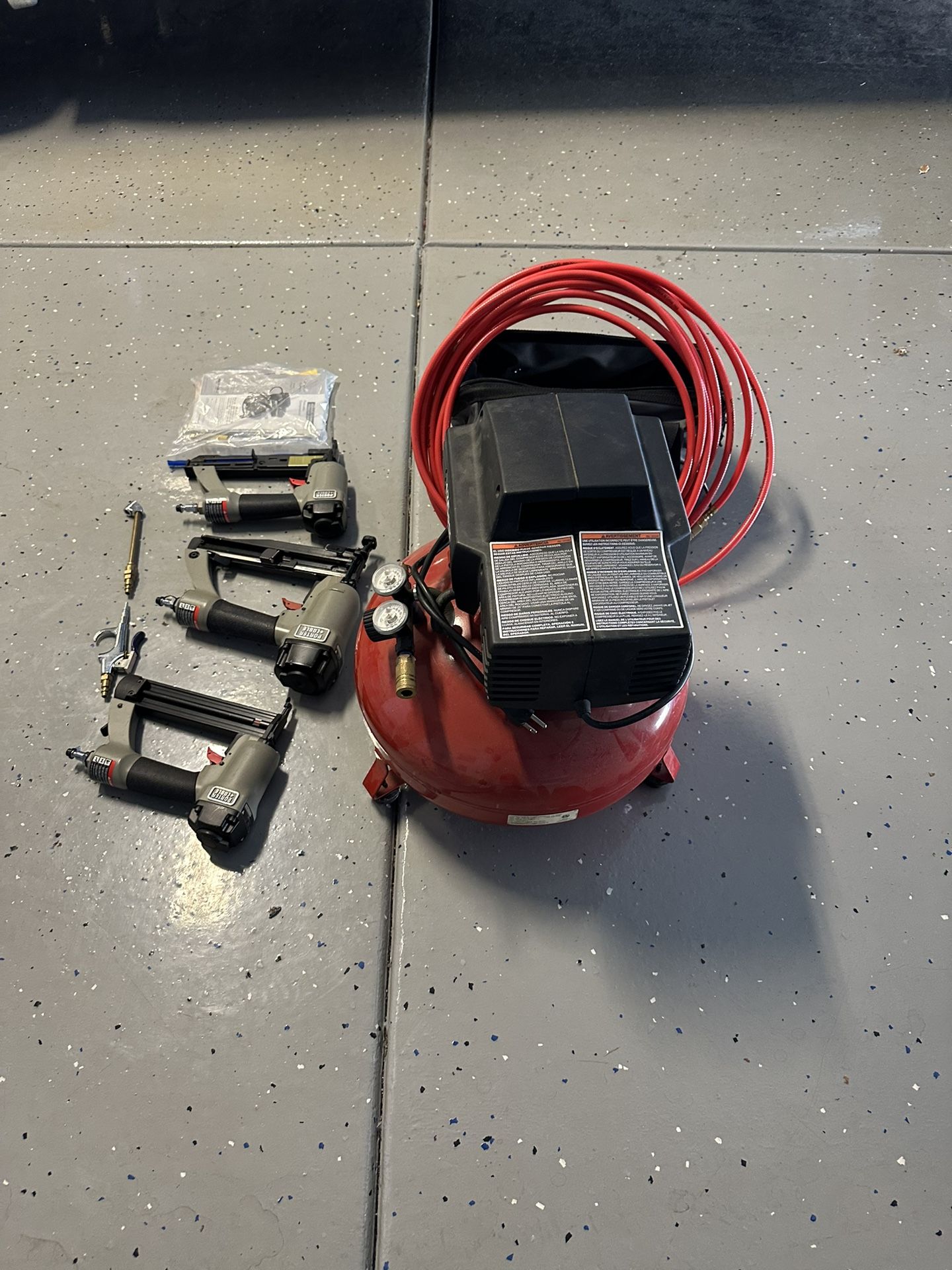 Compressor With Guns