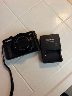 Canon g7x ii powershot camera