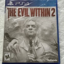 The Evil Within 2 For Playstation 4 / PS4 - NEW + SEALED