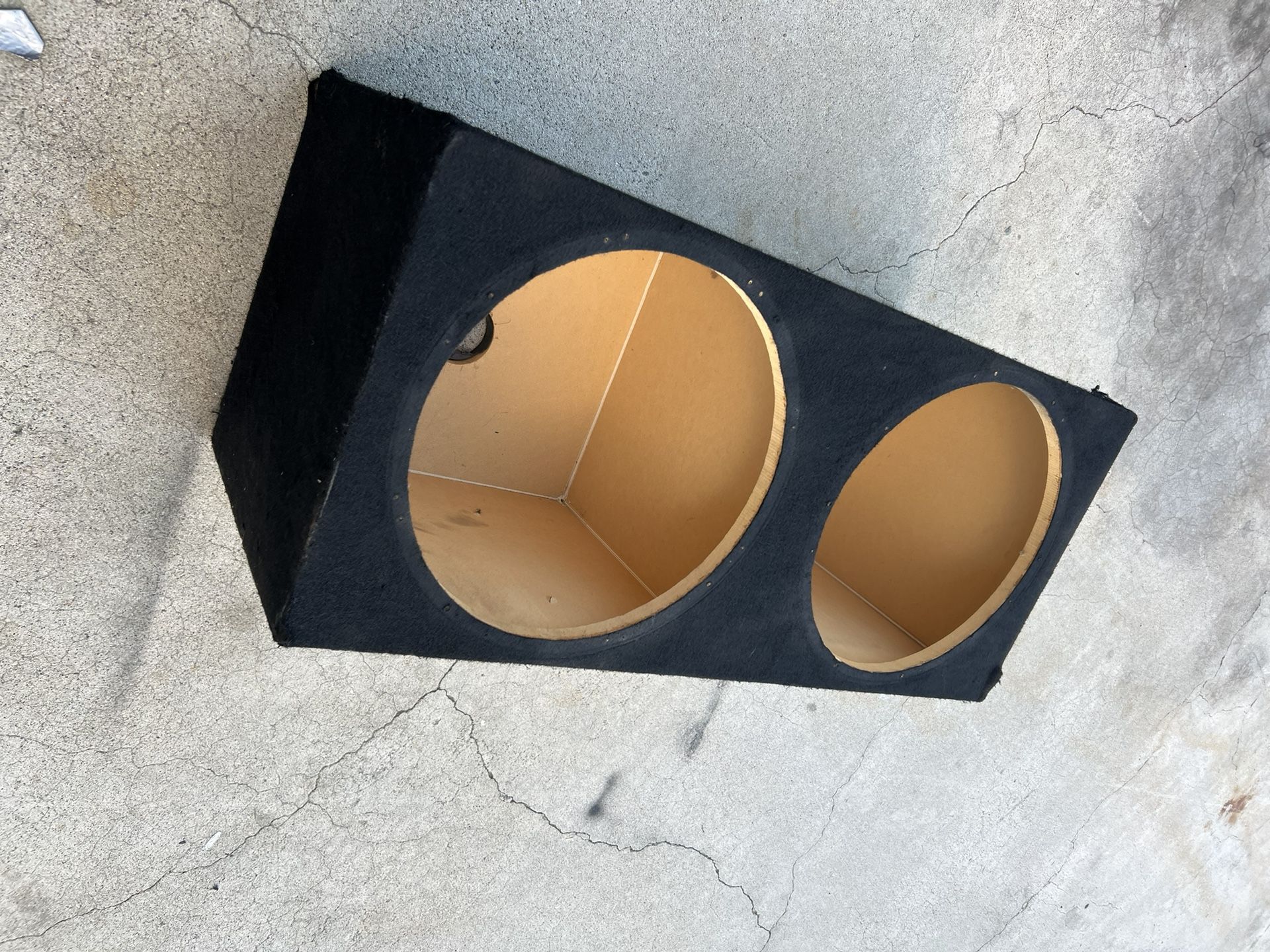 ($70 Firm) 2 - 15s MDF SEALED Sub box