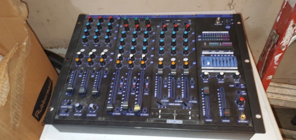 dj professional music mixer