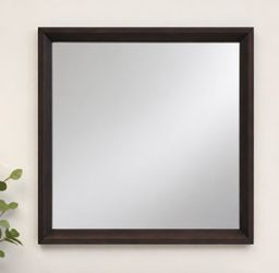 Solid Wood Mirror 40x40