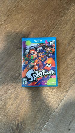 Splatoon Nintendo Wii Game