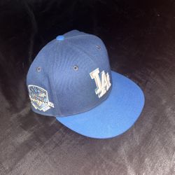 LA Dodgers 50th Anniversary Fitted Hat