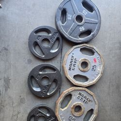 100lbs Set Of Olympic Plates