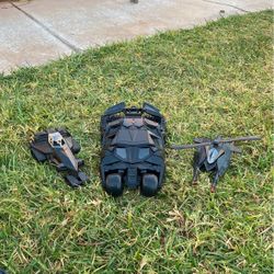 Batmobile, Batman Attack Copter, The Dark Knight Tredator