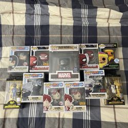 Funko Lot (Marvel, Naruto, Disney, Lakers)