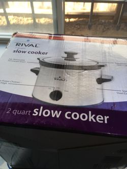 Slow cooker 2q