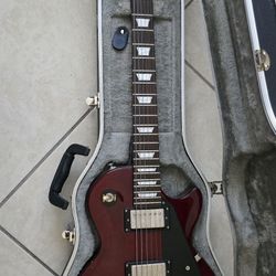 Limited Edition Epiphone Les Paul Studio Electric Guitar - Wine Red