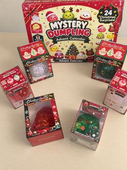 Mystery Dumpling Advent Calendar with Squishy Toys