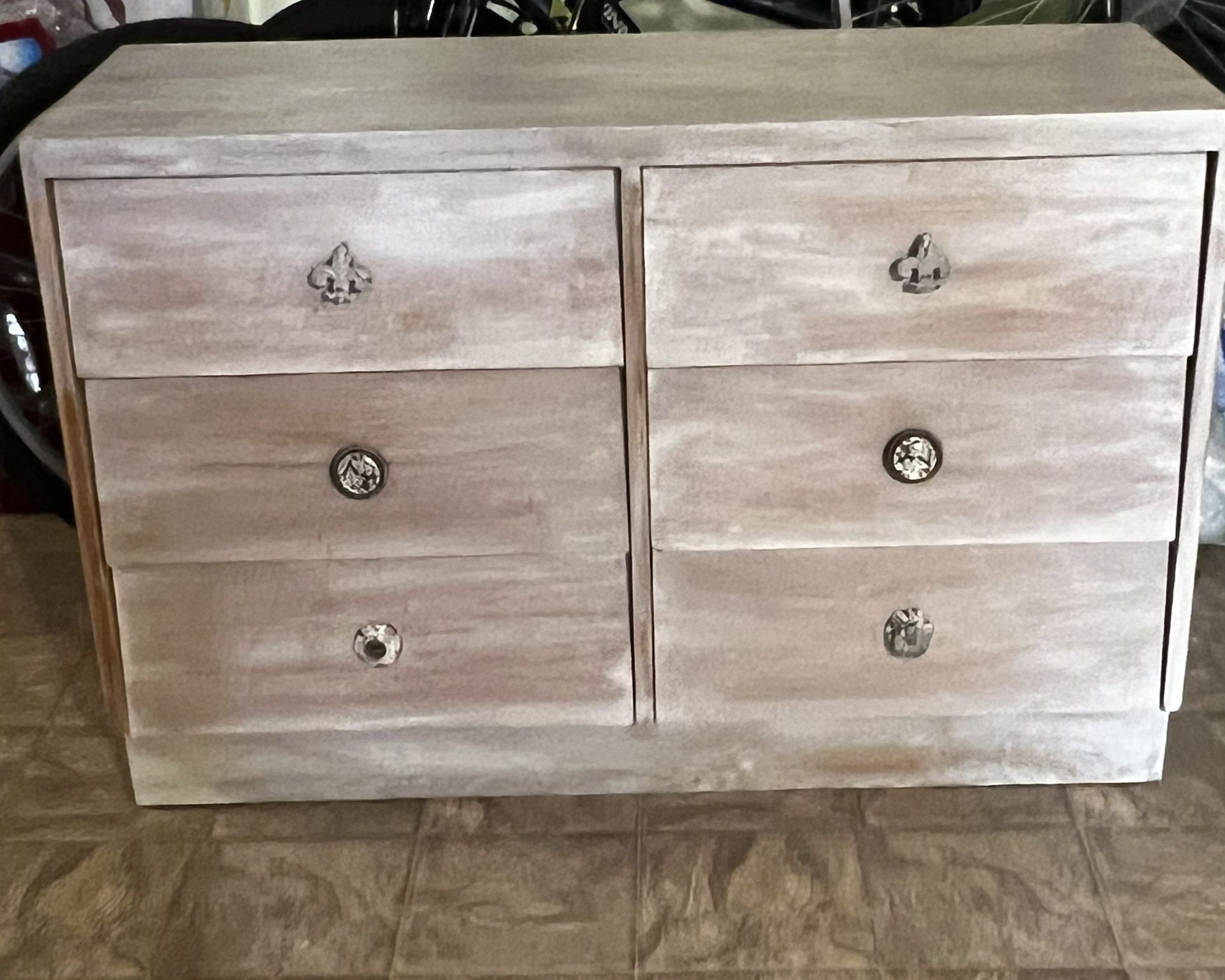 Drawer Wood Dresser