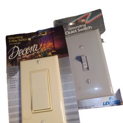 Two Grounding Light Switches 