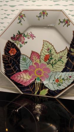 Oriental decorative plate