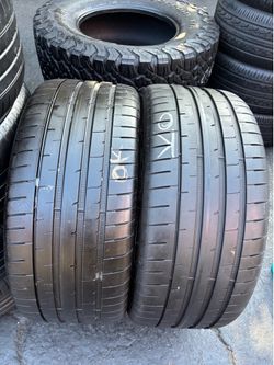 Tengo un par de llantas en muy buenas condiciones, marca GOOD YEAR 265/35R21 instaladas y balanceadas por el mismo precio $150