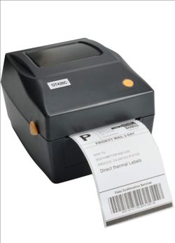 Shipping label printer