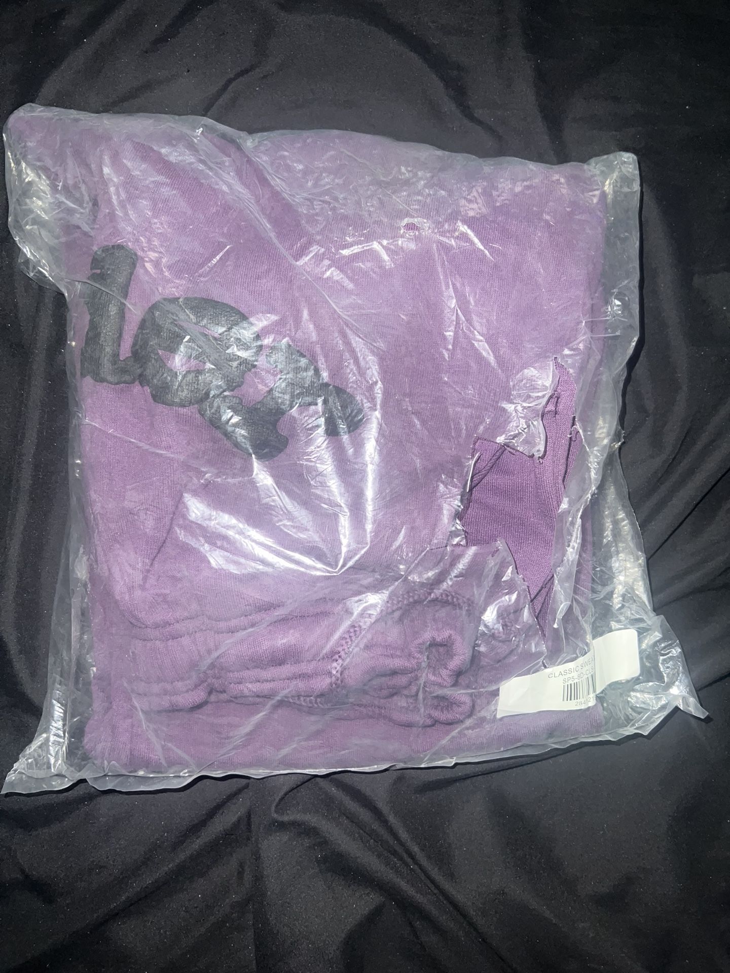 Sp5der Grape Sweatpants Size S
