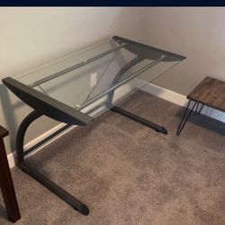 Glass Desk
