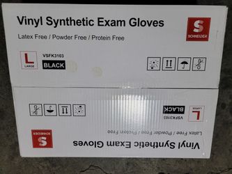 Vinyl Synthetic Exam Gloves