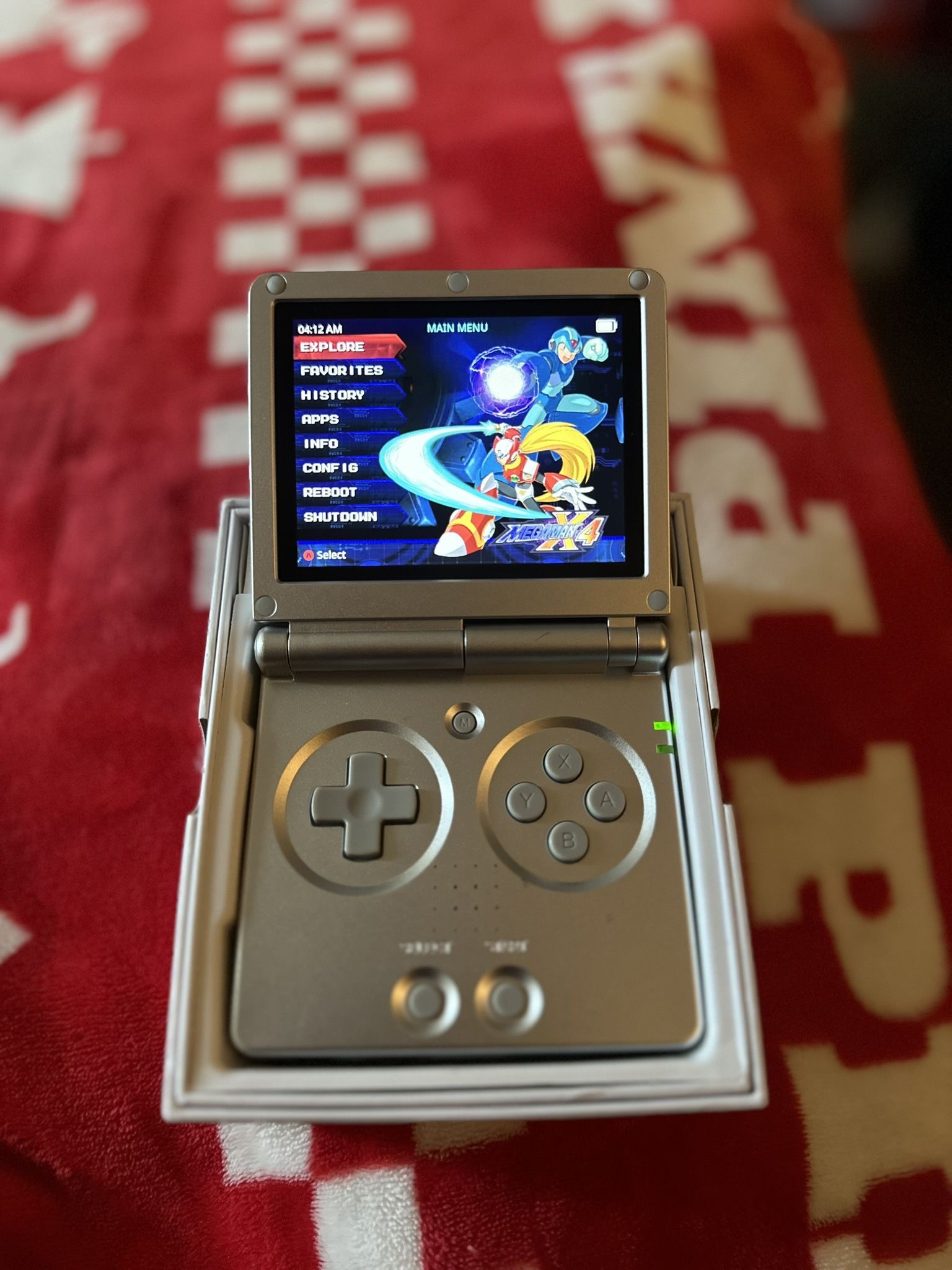 Silver Anbernic RG35xxSP