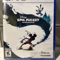Disney Epic Mickey Rebrushed  For Ps5 PlayStation 