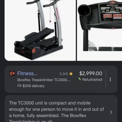 Bowflex Treadmill Elliptical 