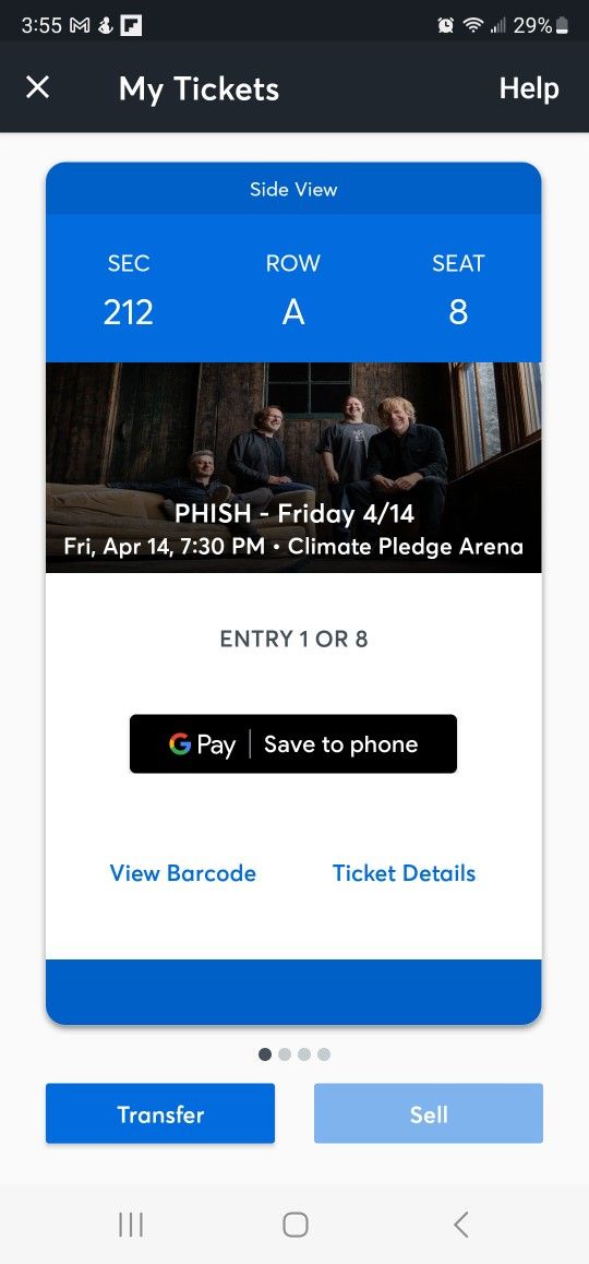 PHISH Climate Pledge Arena
