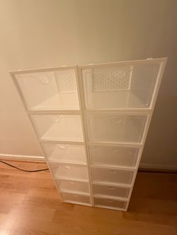 shoe boxes unused but assembled