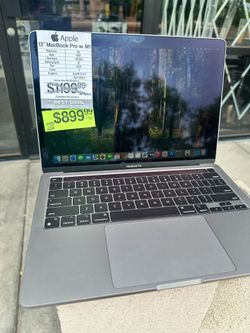 MEMORIAL DAY SALES!!! 13" MACBOOK PRO RETINA M1 8-CORE CPU, 8-CORE GPU, 16GB RAM, 1TB SSD 2020