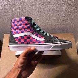 Vans Awake NY x Sk8-Hi 'Black Checkerboard' Size 9