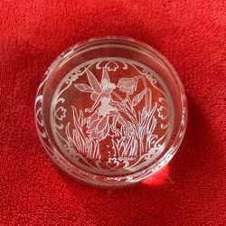Disney Tinkerbell Crystal Paperweight 
