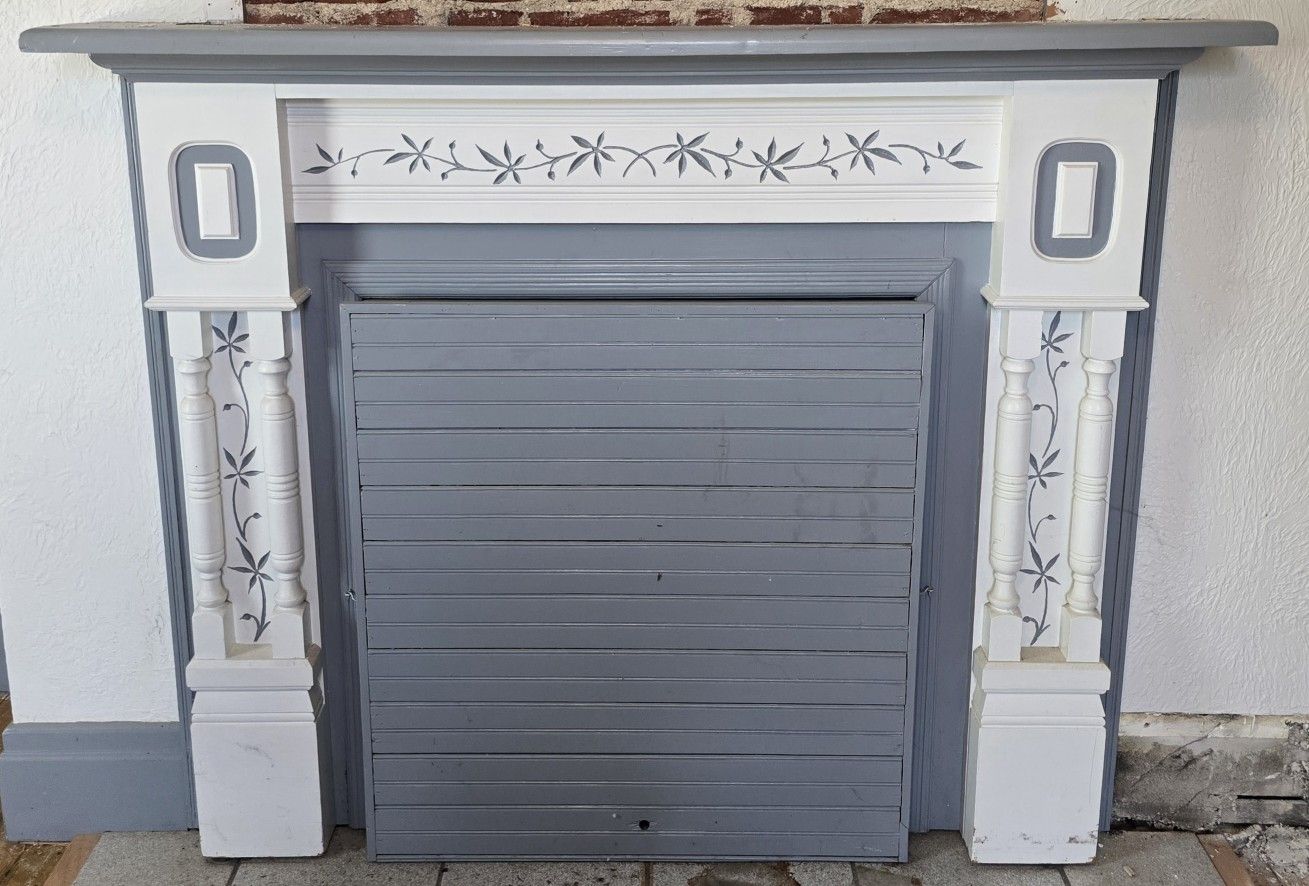 FOR SALE 1889 ANTIQUE MANTEL