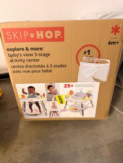 Brand new Skip Hop 3-stage baby activity center.