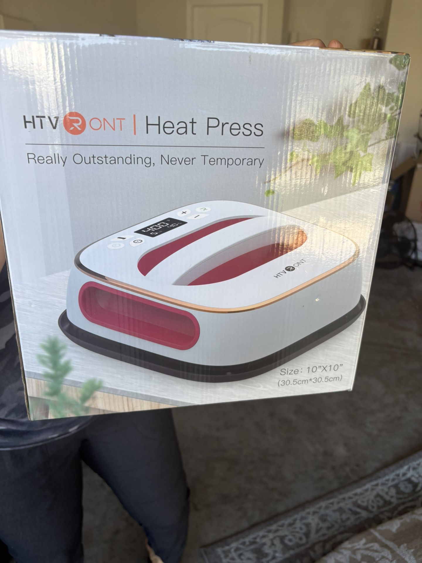 HTV ONT Heat Press
