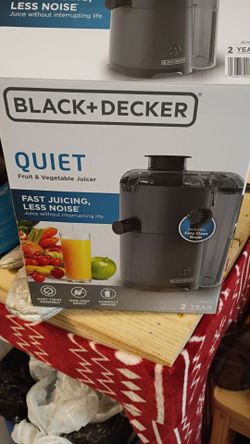 Black & Decker juicer 400 w