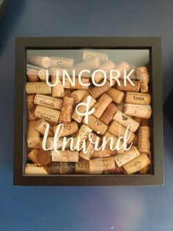 Wine Cork Shadow Box Display Cases