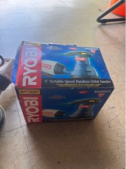 Ryobi sander