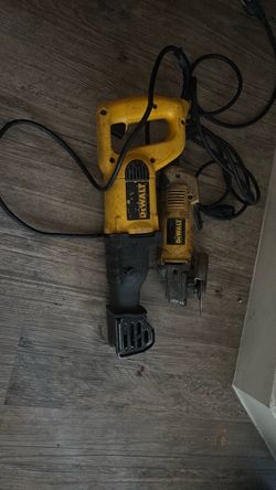 DeWalt Corded Reciprocating Saw and Jigsaw Set