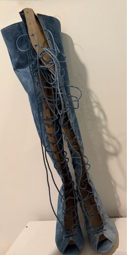 Thigh high heels never worn